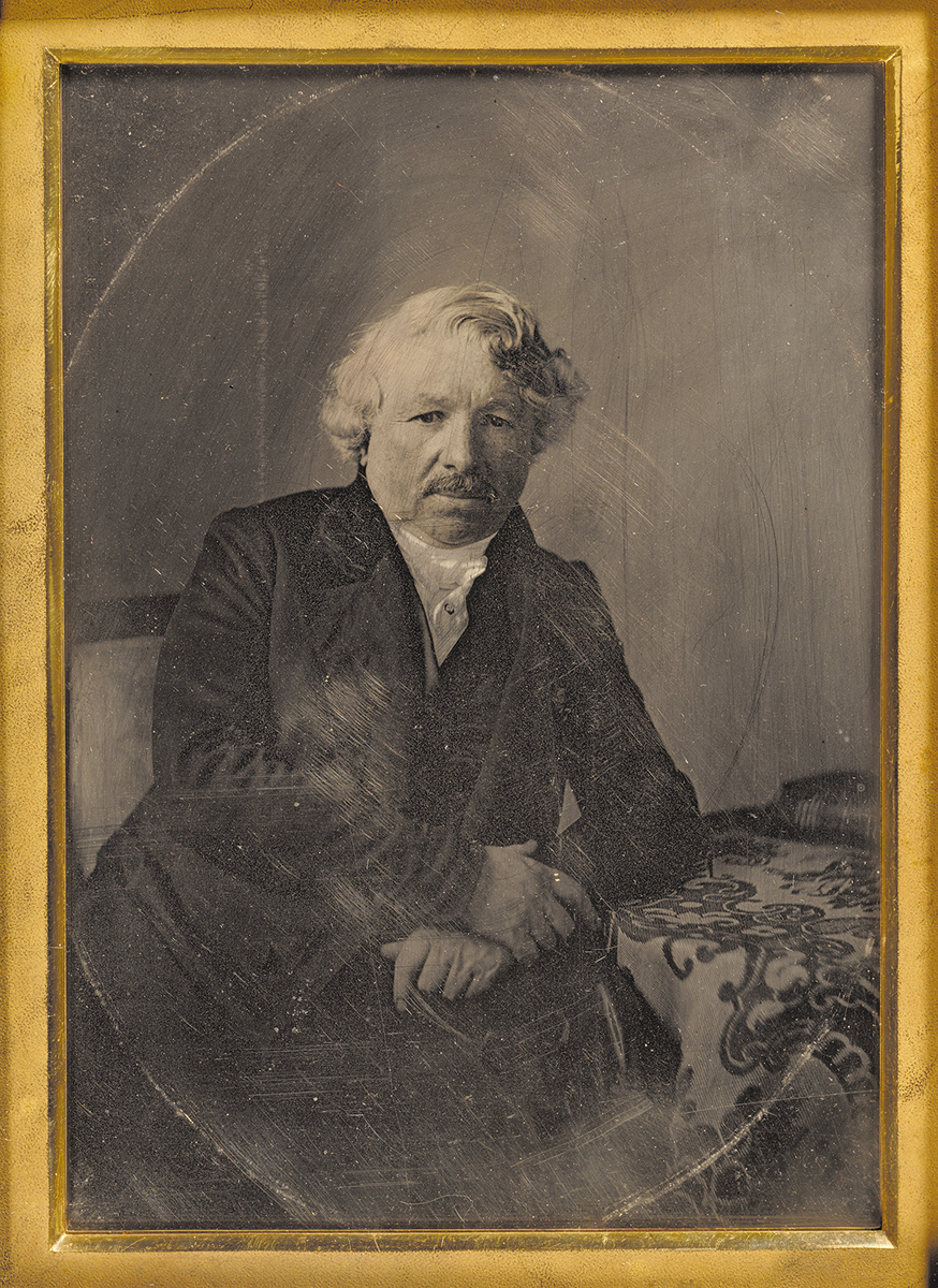 In 1848, American Charles Richard Meade coaxed publicity-shy Louis-Jacques-Mandé Daguerre into this portrait using Daguerre&rsquo;s own invention.&nbsp;