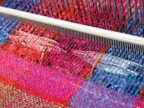 The Hinterveld Mill operates outside Gqeberha, South Africa, turning fleece into finished fabric.