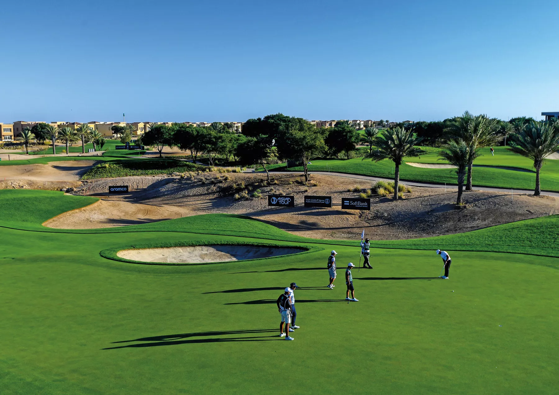 The PIF Saudi International, shown in 2023 at Royal Greens Golf and Country Club in King Abdullah Economic City, Saudi Arabia, is one of the premier sporting events in the Arab world.