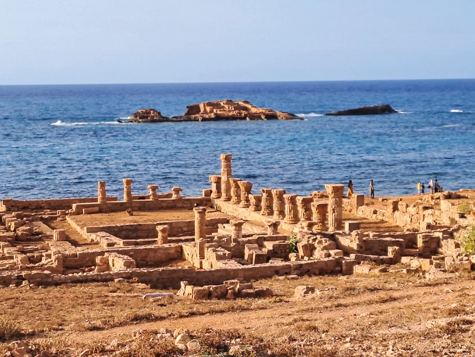 Roman baths of Apollonia, Trajanic period Credit © MAFL