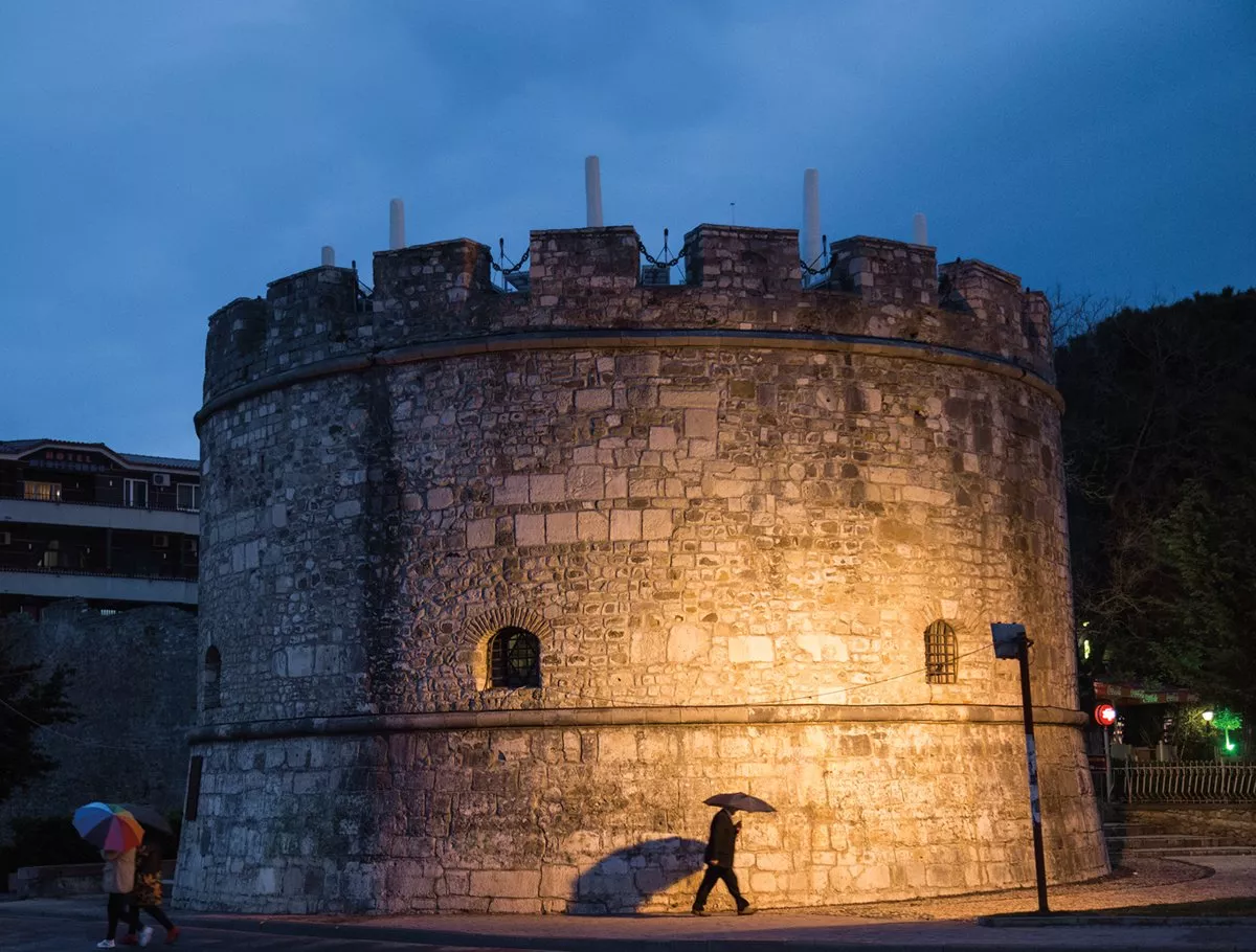 A Venetian tower in Durrës testifies to the city's checkered, contested history.