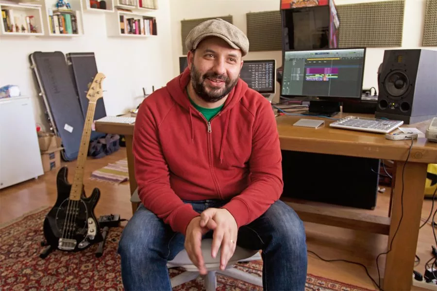 <p>Bassist and beatmaker for the rap/hip hop crew Fareeq el Atrash, John Nasr explains that although they rap often in Arabic, &ldquo;We don&rsquo;t really use Arabic beats in our music. If we were to play with Arabic music or beats, we would have to do it in such a way that it would be as accomplished as the rapping.&rdquo;</p>
