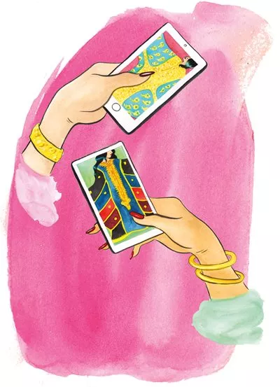 <p>In addition to visiting shops, women now often buy thobes like any other clothing&mdash;online, often interacting with designers who post on Instagram and their own websites.</p>
