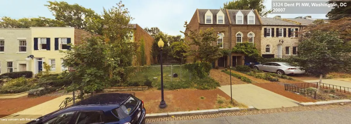 <p>Today there is an empty space between townhouses in Georgetown where Yarrow Mamout&rsquo;s home once stood. That house was replaced by another in the late 1800s. It was damaged in a storm and razed in 2013.</p>
