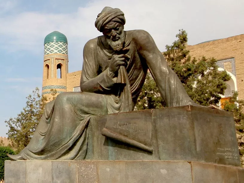 Across the border in Uzbekistan, in nearby Khiva, a statue commemorates Abu al-Rayan al-Biruni. Born in the region&rsquo;s oldest capital, Kath, the 10th-century geographer and polymath calculated the circumference of the earth, proposed the earth's orbit around the sun and theorized the existence of the Americas. To honor al-Biruni's contributions to knowledge, Kath was renamed &ldquo;Beruni.&rdquo;