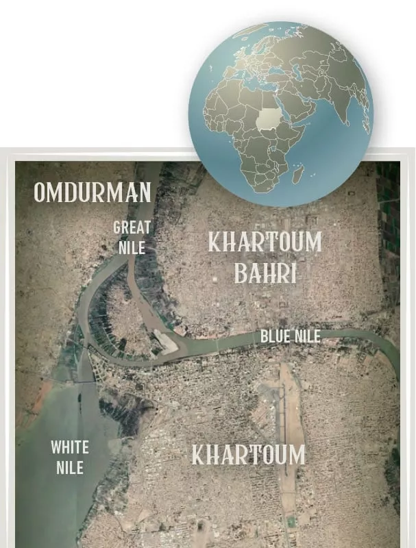 This&nbsp;recent satellite image, covering approximately the same territory as Gordon's&nbsp;1884 map, &nbsp;highlights dramatic urbanization.