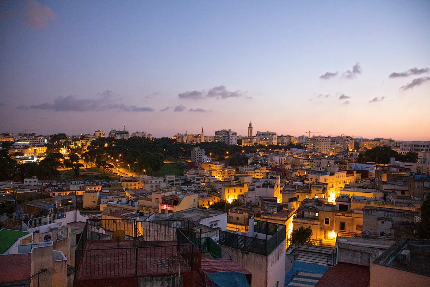 Evening in Tangier.