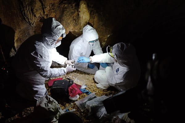 In Lebanon, Human Link cofounder Ghazi Kayali leads a search in a fruit bat cave, looking for bats that may carry the novel coronavirus.