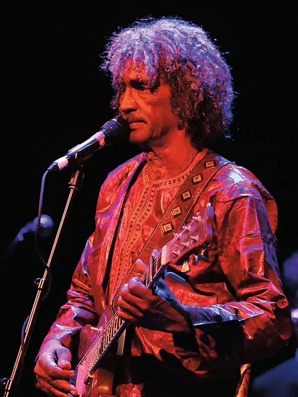 Founder, lead guitarist and vocalist Ibrahim Ag Alhabib combined influences from Western blues-rock with Tuareg and northwest African traditions to inspire Tinariwen’s uniquely hypnotic, melodic tangles of guitar blues. 