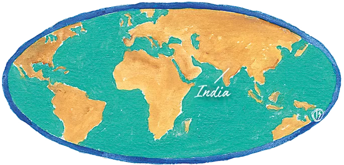 Map of India - Spice Migrations: Cumin