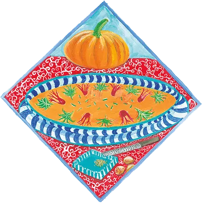 Pumpkin Soup with Nutmeg
