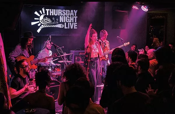 Jamila & The Other Heroes perform in November at the Cairo Jazz Club in Egypt.