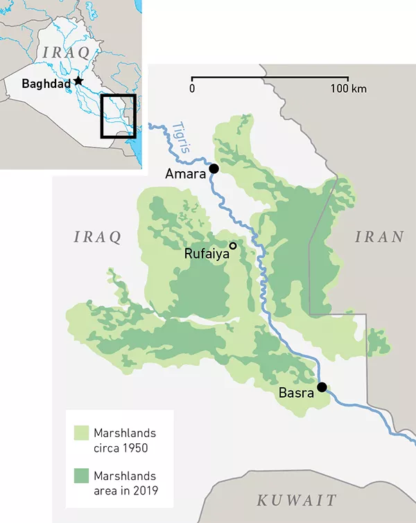 Map of Iraq