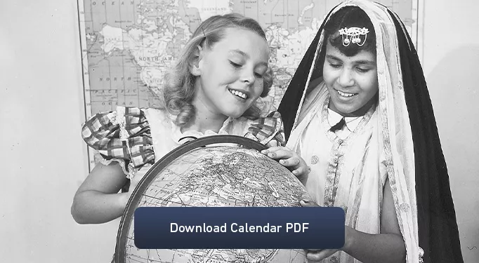 2024 AramcoWorld Calendar : CELEBRATING 75 YEARS OF CONNECTIONS
