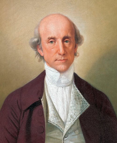 A painting of Warren Hastings (1732-1818), first governor general of Bengal, India, by Johan Joseph Zoffany, c. 1783-1784.