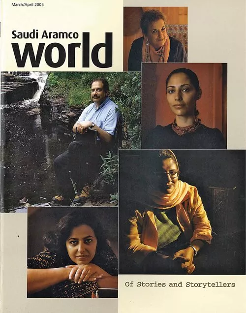 She traveled across America documenting Arab authors for the 2005 March/April issue cover story “Of Stories and Storytellers”