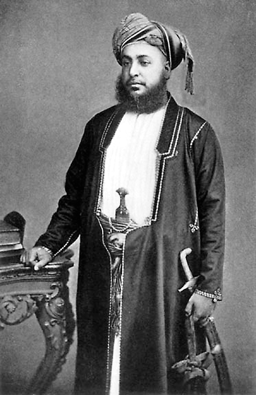 Sultan Barghash bin Said, the last sultan of Zanzibar, helped popularize taarab on the island. Credit: History/Bridgeman Images