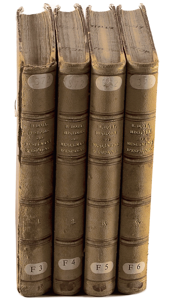 Historian and linguist Reinhart P. A. Dozy sought out, translated and cataloged Arabic and other primary sources to produce a four-volume <em>Histoire des Musulmans d’Espagne (History of Muslims in Spain)</em>. Published by Brill in 1861, it is regarded today as the first serious scholarly work on its subject by a European.