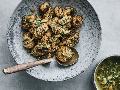 Flavors: Chicken with Charmoula 
