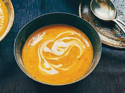 Flavors: Pumpkin Coconut Soup (Kaddu Nariyal Shorba)