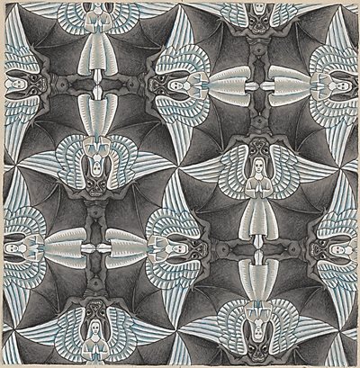 Escher's "Angels and Demons"