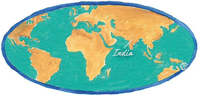 Map of India - Spice Migrations: Cumin