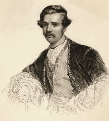 Austen Henry Layard oversaw excavations until 1851, a year after this portrait was made. Top: Rassam&rsquo;s supervisory skills afforded Layard time for the careful drawings that, together with artifacts, laid foundations for the field of Assyrian studies.