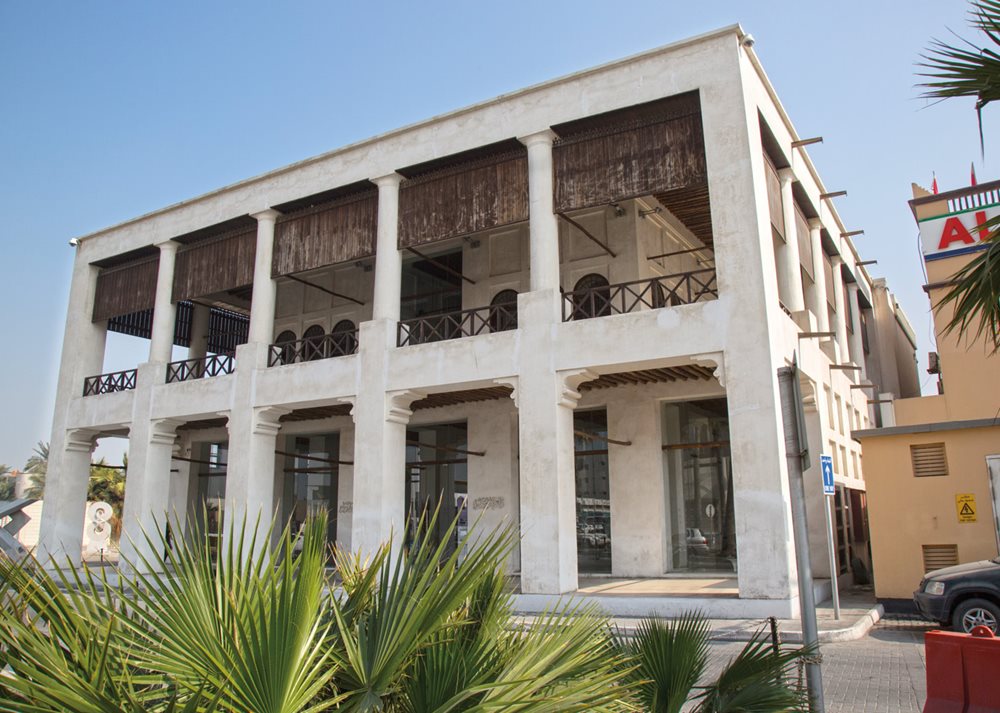 Bin Matar House, built in 1905 by pearling tycoon and philanthropist Salman bin Hussain bin Salman bin Matar, was saved from demolition and restored to house a pearling museum and art gallery. 