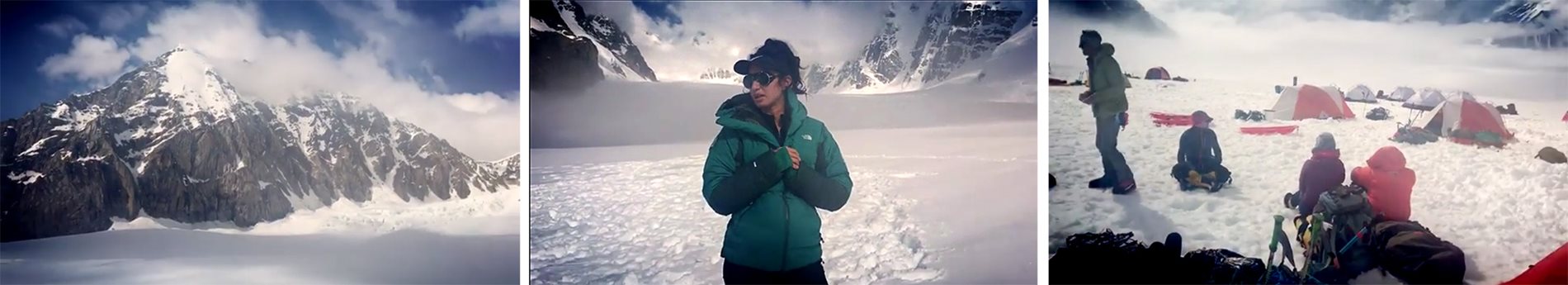 From Denali basecamp, Moharrak prepared&nbsp;in June for her&nbsp;second attempt at&nbsp;North America&#39;s&nbsp;hightest peak.&nbsp;