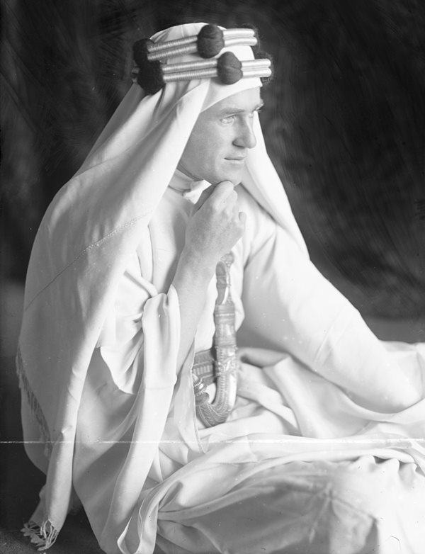 Thomas Edward Lawrence also known as Lawrence of Arabia.
