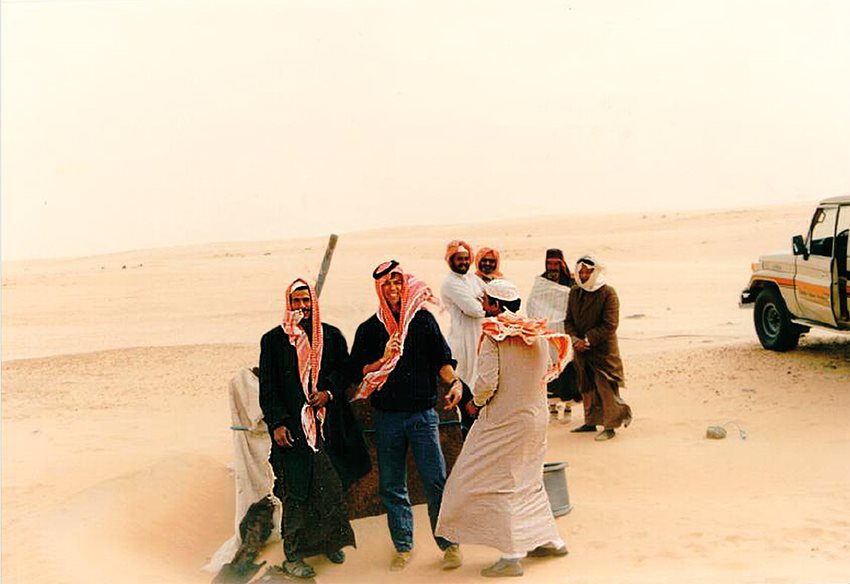 Arriving in the Empty Quarter in 1989 at a well called Litiit. Kurpershoek invested time and effort earning the trust of his many Bedouin hosts. Often before they would take the time to share poems with him, they would ask him detailed questions about the poetry, tribal relationships and history, waiting to be convinced that Kurpershoek&rsquo;s intentions were honest ones.