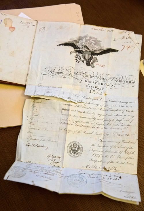 Edward E. Salisbury&#39;s well-worn passport symbolizes a turning point in the Yale graduate&#39;s life. After spending three years in Europe in the 1830s studying Sanskrit in Berlin and Arabic in Paris, he returned to Yale to become a leader in Arabic-language studies.