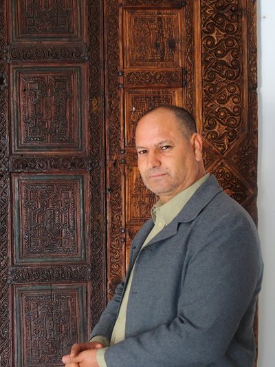 Curator Zouhair Chehaibi shows with pride the museum’s galleries of woodwork, ceramics, tiles, coins and calligraphy. 