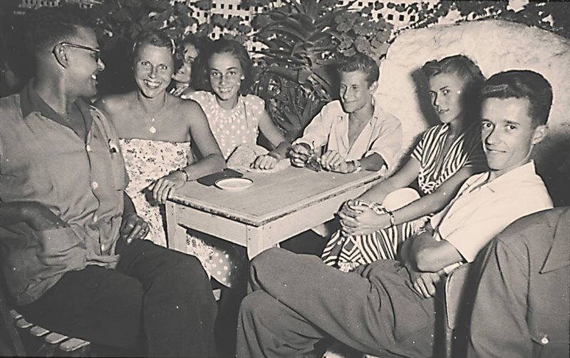As a teenager, Saint Laurent appeared at the center of this family photo taken at the family’s second home in the countryside at Trouville, where Saint Laurent said he spent “days when I was happiest of all.” At 18 he left for Paris, and in 1962 his family fled Oran in the wake of the Algerian War of Independence.