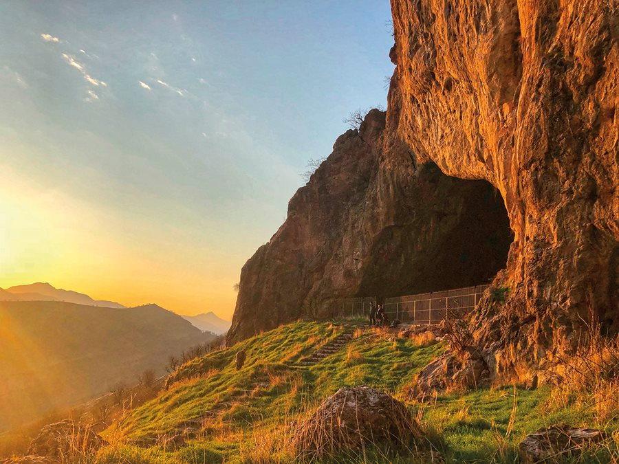 Fenced to protect excavations that since the 1950s have yielded remains of at least 10 Neanderthals, Shanidar Cave lies in the foothills of the Baradost Mountains in Kurdish-controlled northern Iraq.