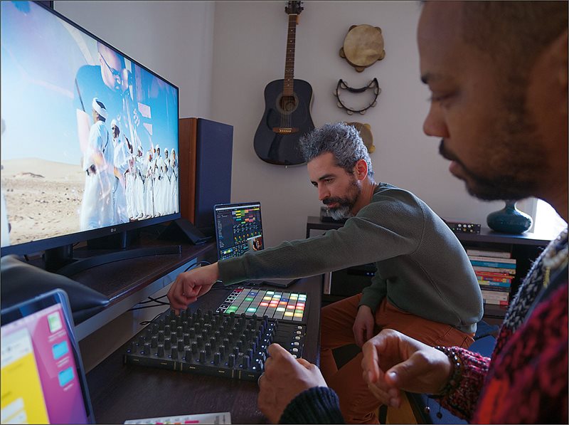 “Even in high school I was writing about creating some new form of universal music where you could recognize the different traditions somehow, but together they would create something new, something unifying,” says Belyamani, who produces his videos from a home studio.  