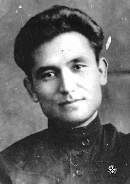 &nbsp;Portrait of Törökul Aitmatov.