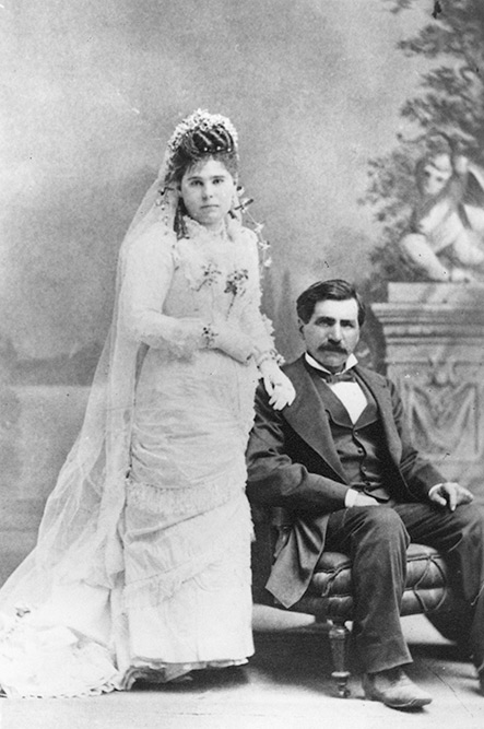 One of the two known photographs of Hi Jolly is this portrait made in 1880 for his marriage to Gertrudis Serna. That was also the year that, at age 52, he became a US citizen under his given name, Philip Tedro.