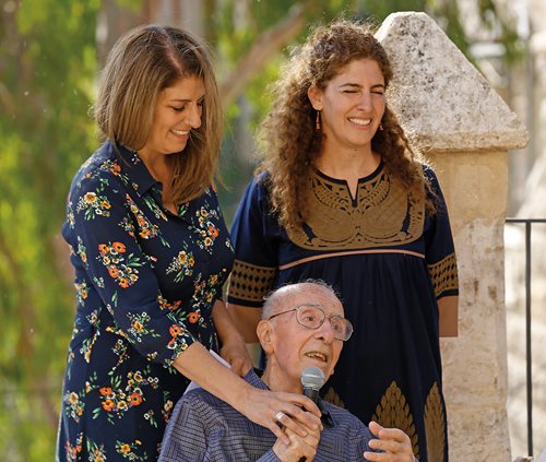 In June, sisters Emily and Annemarie Jacir and their father Yusuf Nasri Jacir celebrated with several hundred supporters during the inaugural exhibition opening of the Dar Yusuf Nasri Jacir Center for Art and Research.