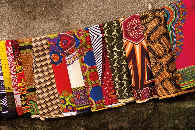 Kente Cloth from Ghana - Maryte Collard