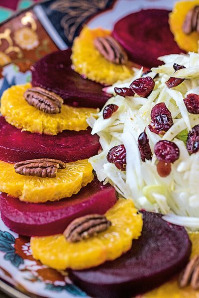 Fennel, Beetroot, and Orange Salad with Cumin Dressing