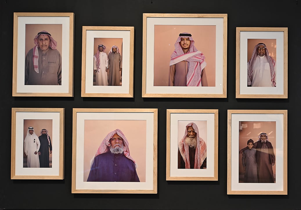 While filming researcher Abdullah Alkadi’s exploration of the Hijrah route, members of the Alsaidi tribe assisted Alkadi and photographer Ebrahim Hajjee, and Hajjee made these portraits. 