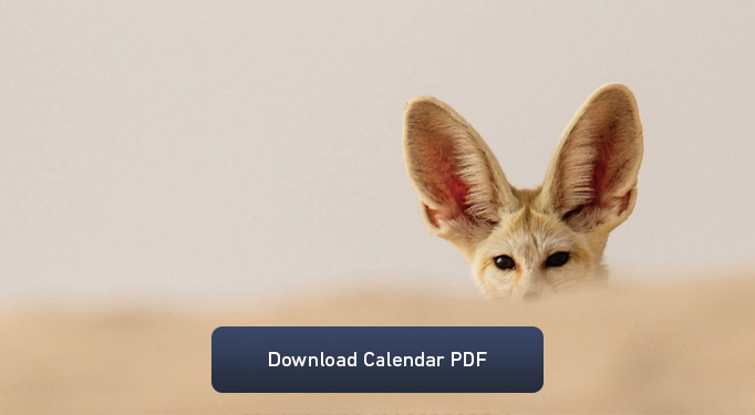 2023 AramcoWorld Calendar : Fauna