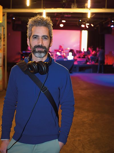Hatim Belyamani, who grew up in Morocco and founded Remix-Culture in 2012, performs in March at Littlefield Performance and Art Space in Brooklyn.
